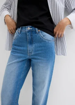 Vaqueros de pernera ancha, high waist