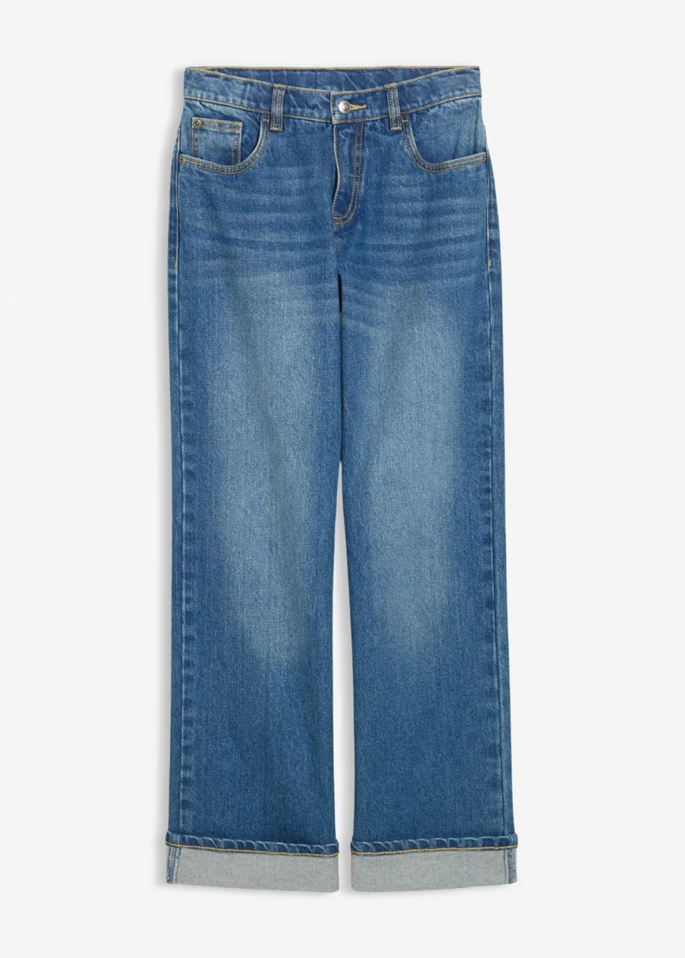 Vaqueros de pernera ancha, low waist