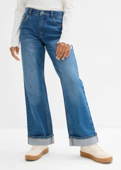 Vaqueros de pernera ancha, low waist