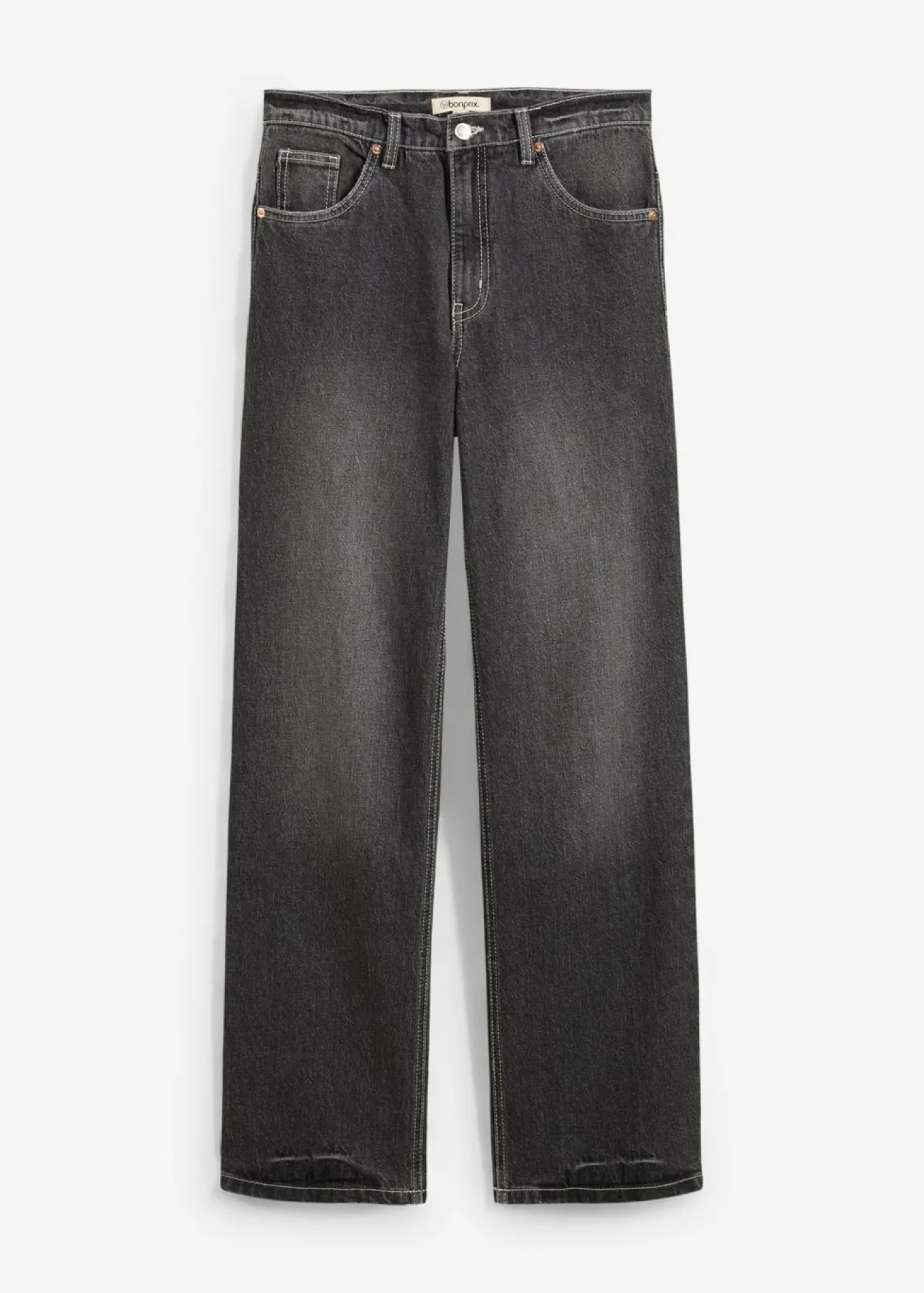 Vaqueros de pernera ancha, high waist