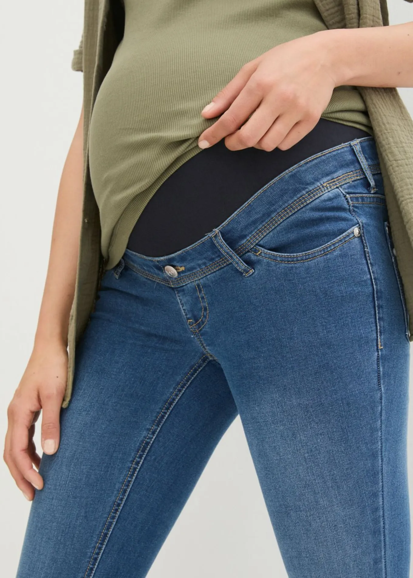 Vaqueros premamá, skinny