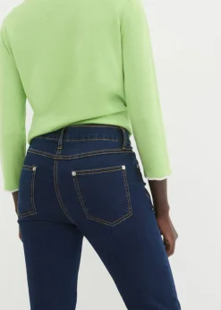 Vaqueros slim fit, mid waist, súper elásticos