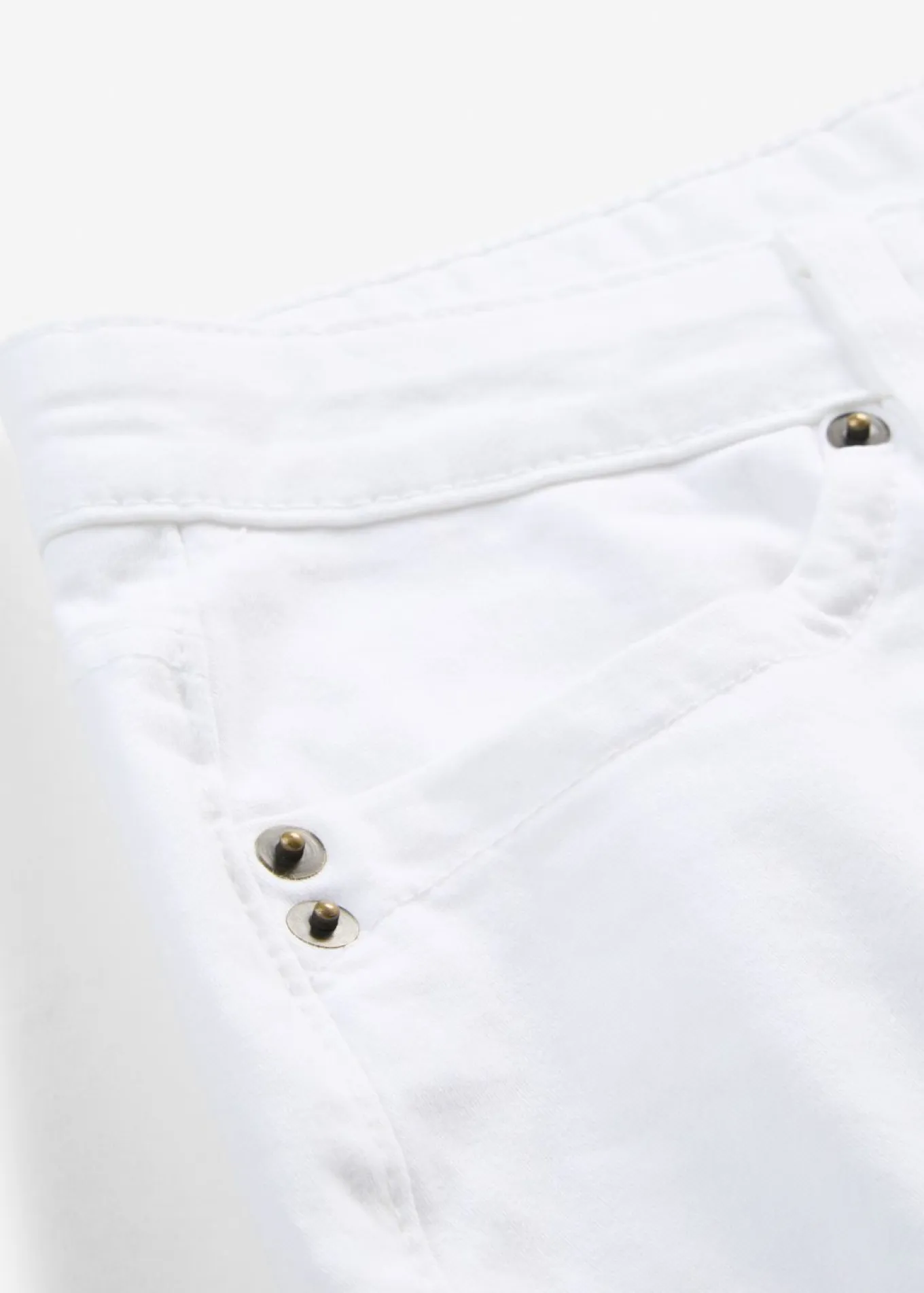 Vaqueros straight, mid waist, elásticos