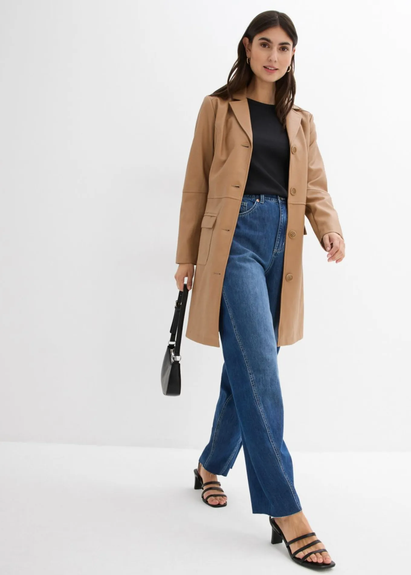 Vaqueros tipo balloon, high waist, súper suaves