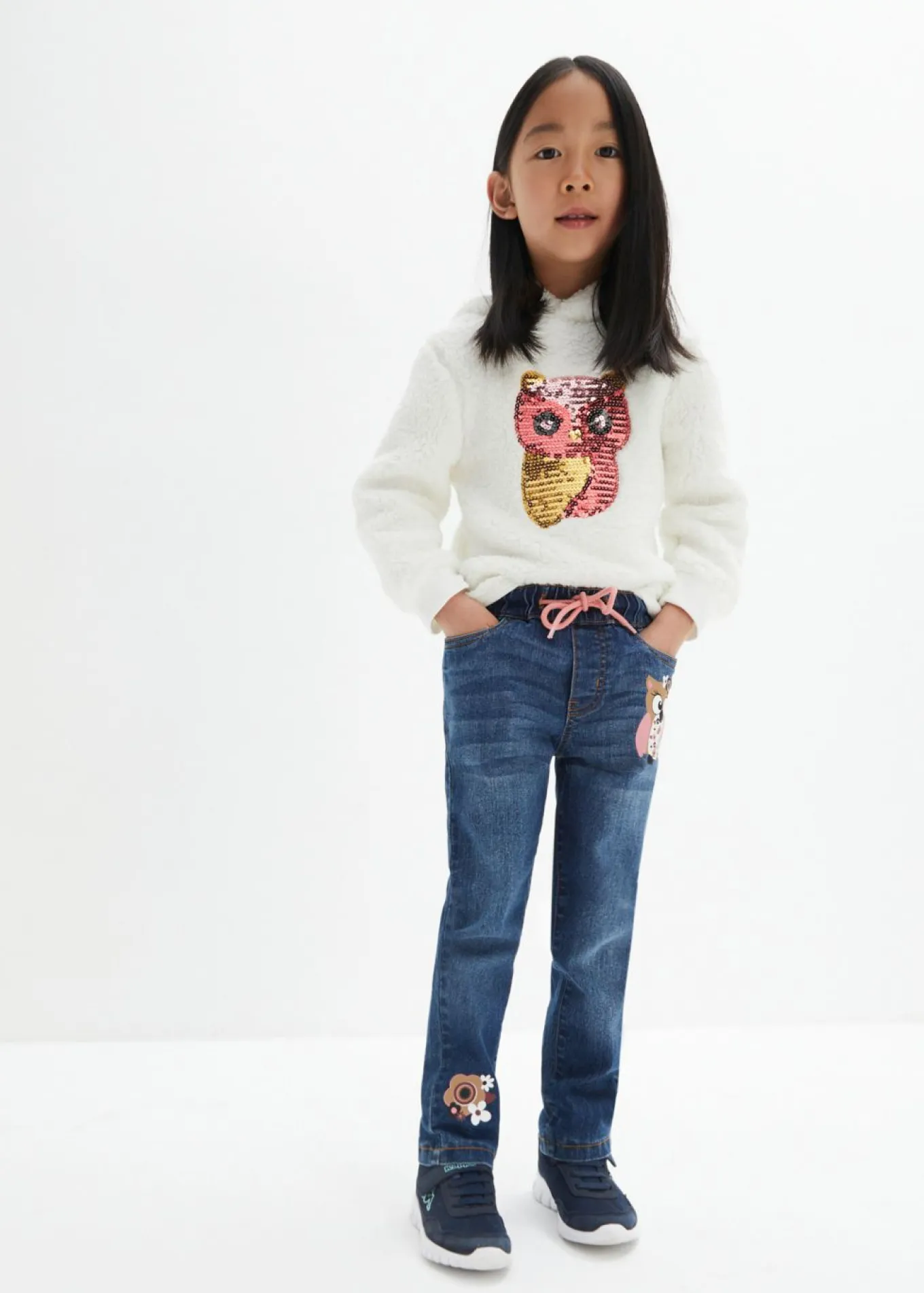 Vaqueros térmicos mid waist