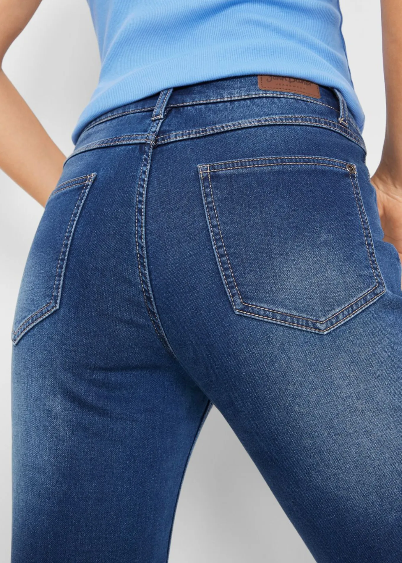 Vaqueros térmicos tipo boyfriend con interior suave