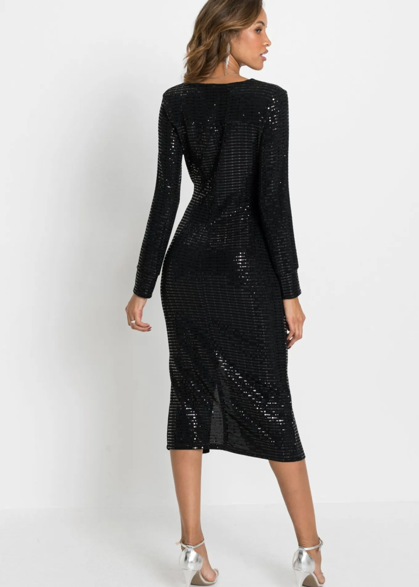 Vestido ajustado de lentejuelas