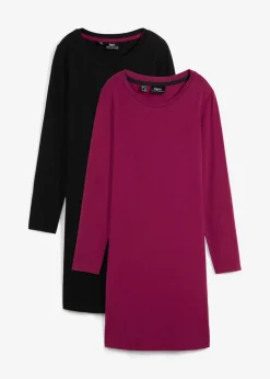 Vestido ajustado de punto (2 unidades)