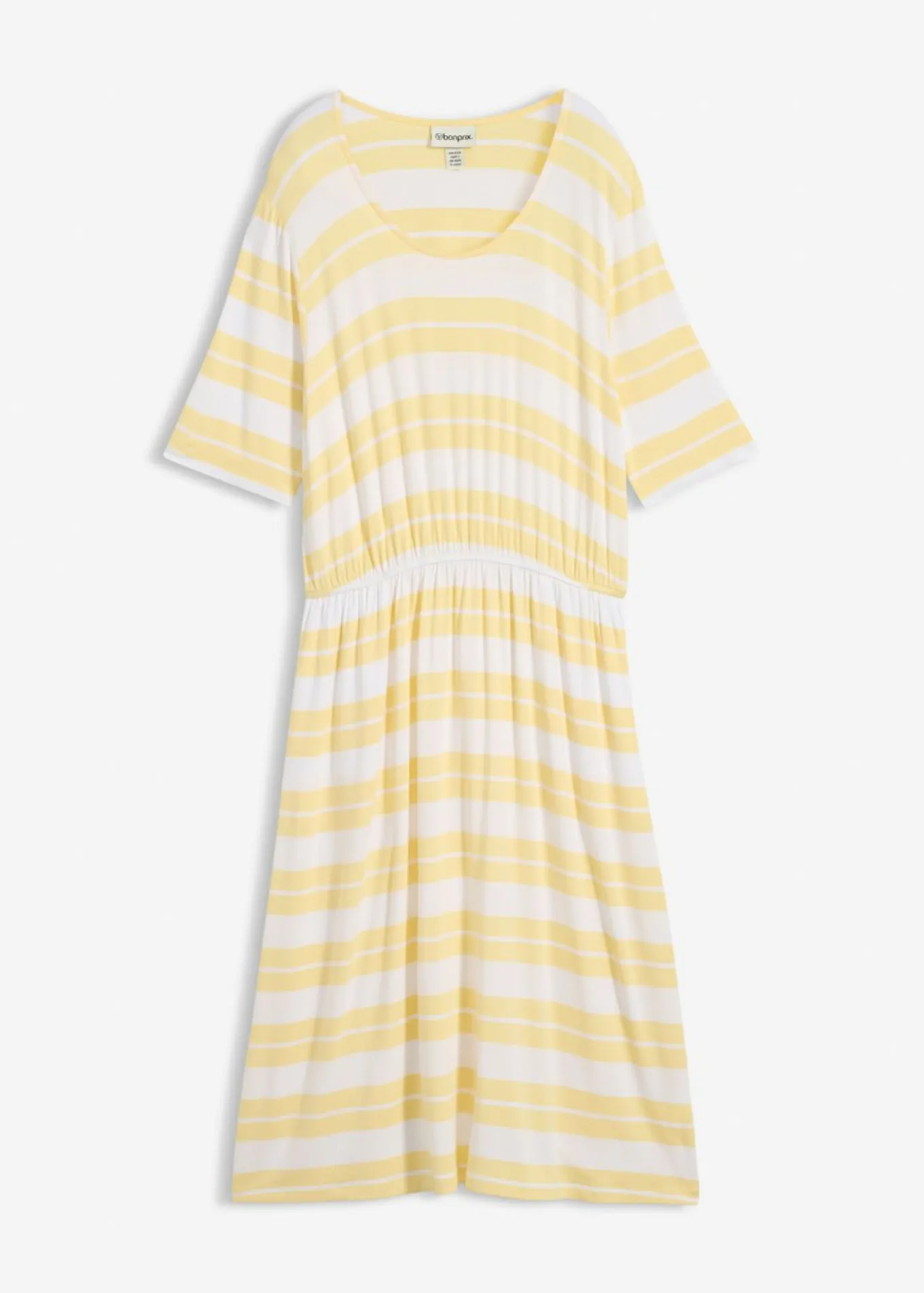 Vestido camisero de mezcla de viscosa