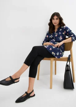 Vestido camisero premamá/de lactancia 2 en 1 de viscosa