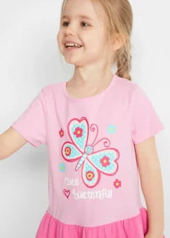 Vestido camisero y vestido para muñeca (2 piezas) de algodón orgánico puro