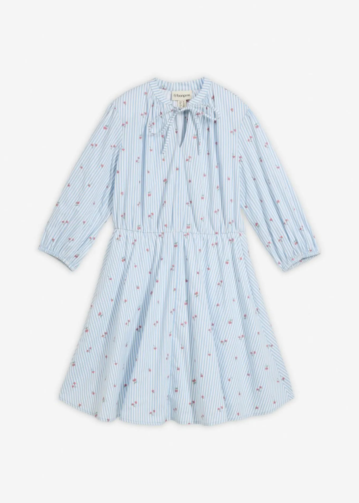 Vestido corto de algodón puro