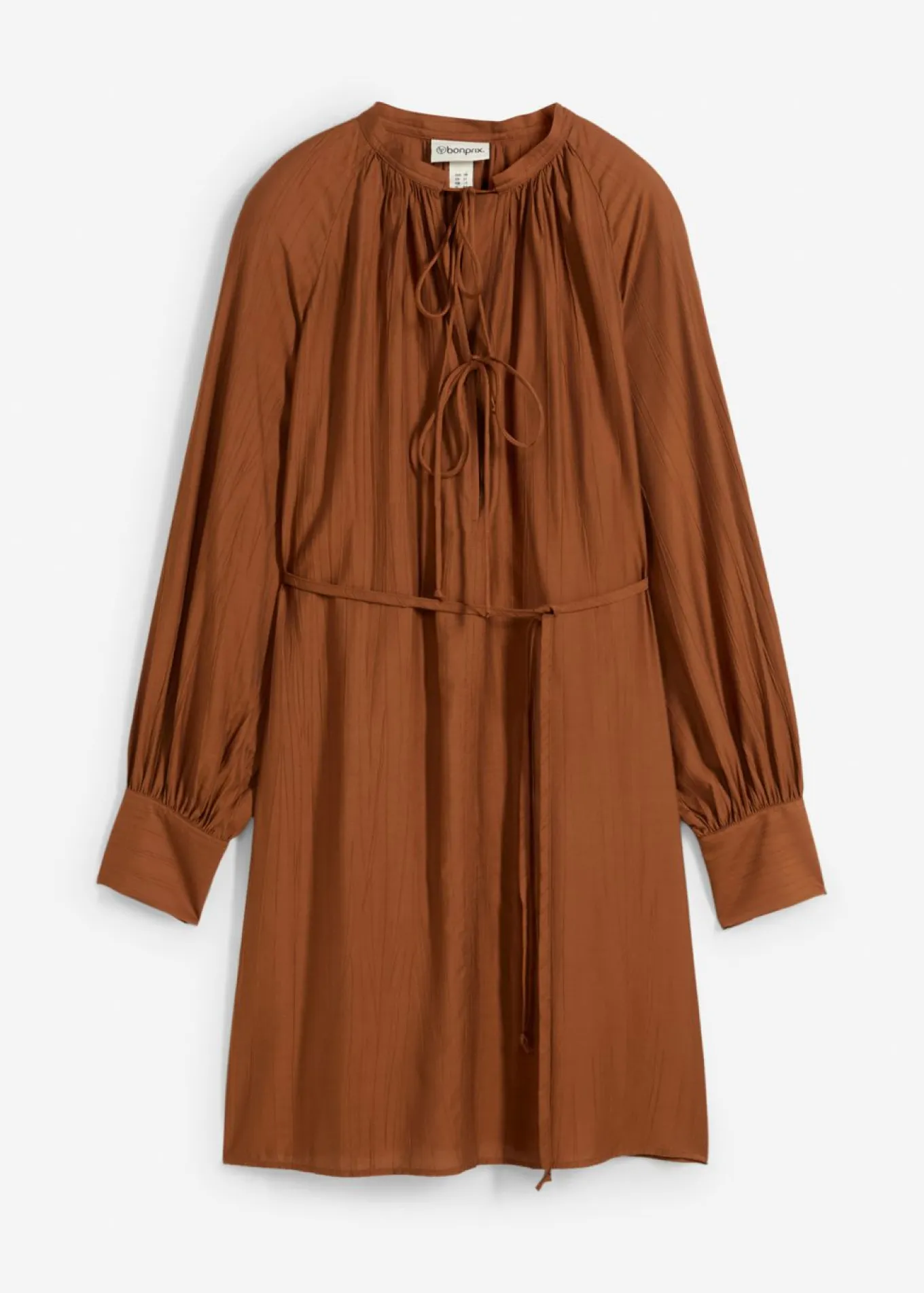 Vestido de maternidad y camisa de lactancia de viscosa fluida