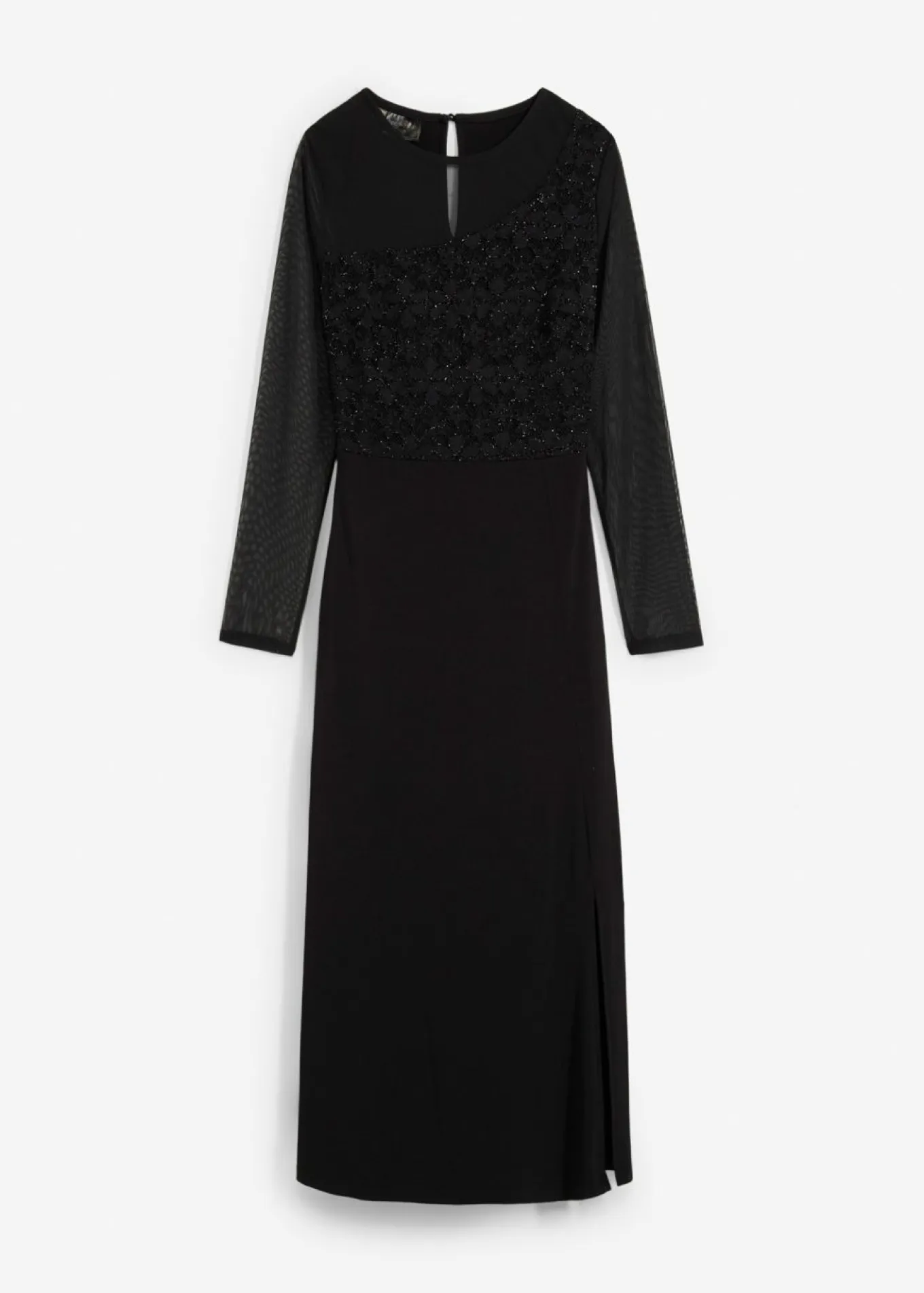 Vestido de noche con encaje