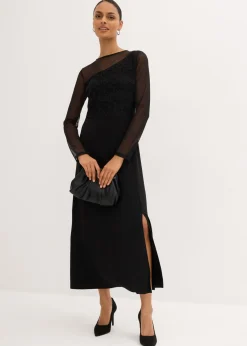 Vestido de noche con encaje
