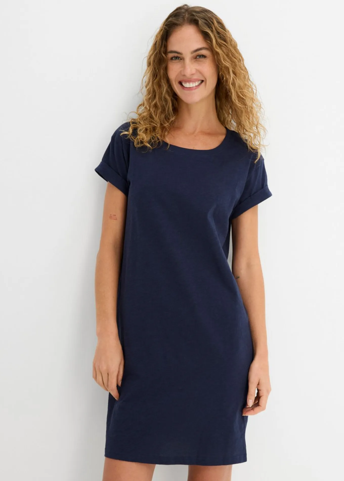 Vestido de punto con algodón orgánico puro