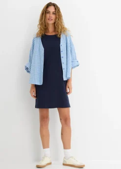 Vestido de punto con algodón orgánico puro