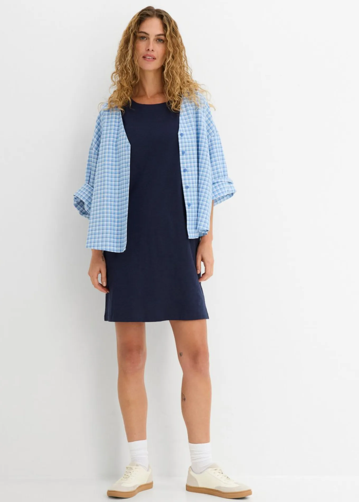 Vestido de punto con algodón orgánico puro