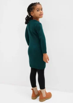 Vestido de punto con bolsillo (2 piezas)