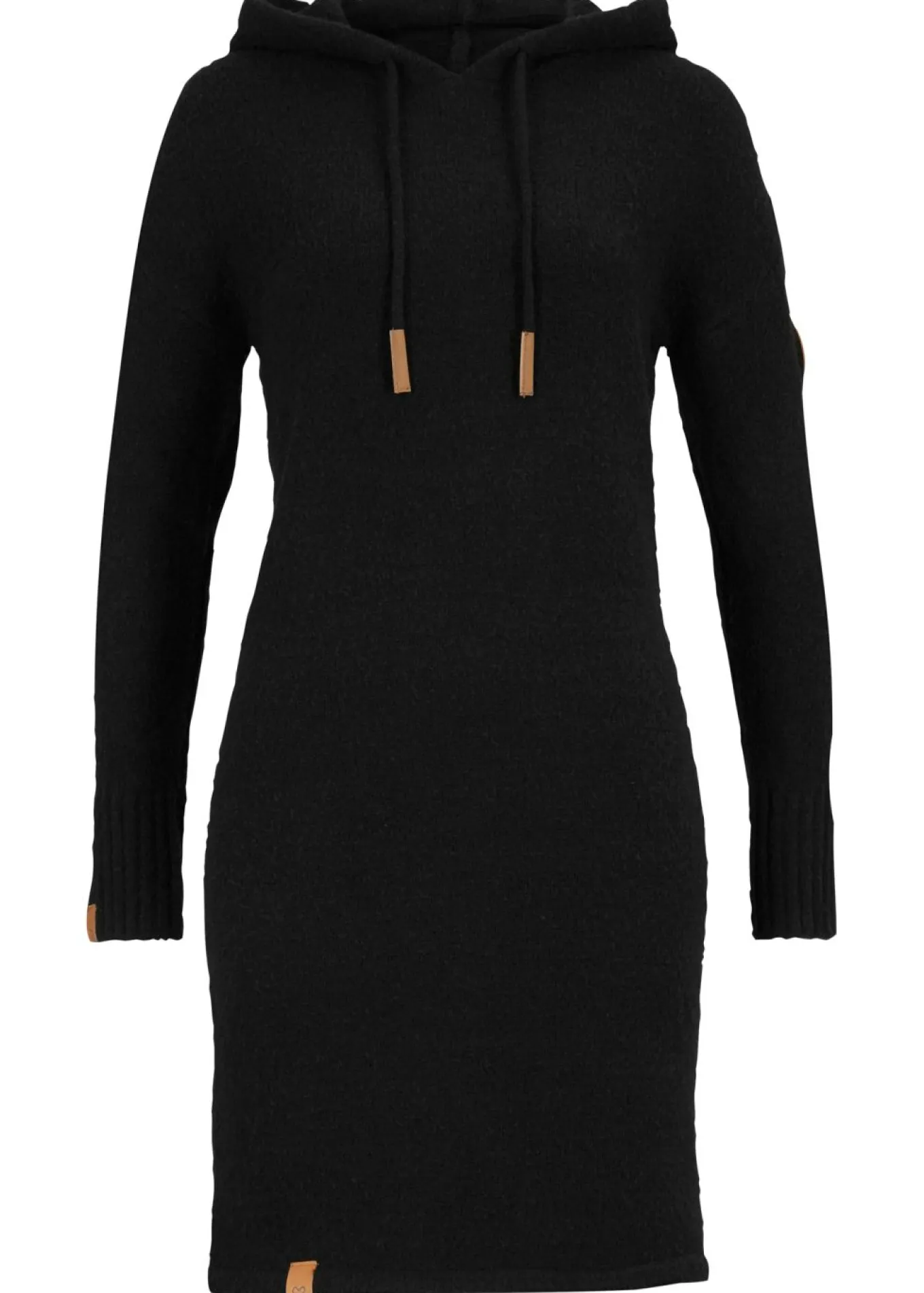 Vestido de punto con capucha