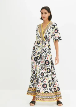 Vestido de punto con cordón