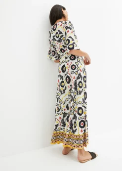 Vestido de punto con cordón