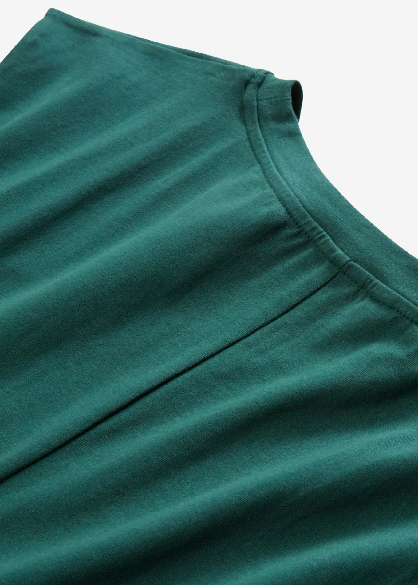 Vestido de punto de algodón con elástico
