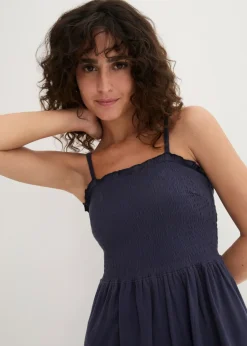 Vestido de punto de algodón orgánico puro