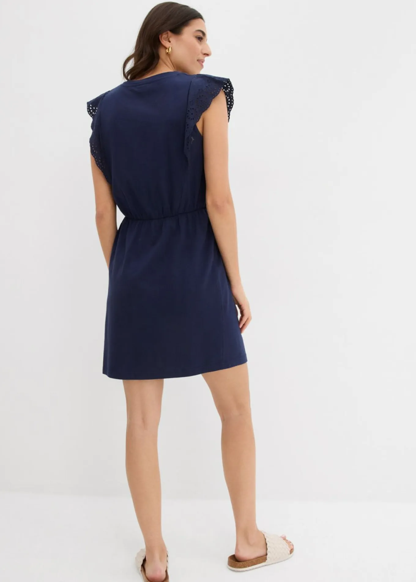 Vestido de punto de algodón puro