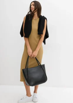 Vestido de punto de crepé