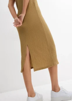 Vestido de punto de crepé