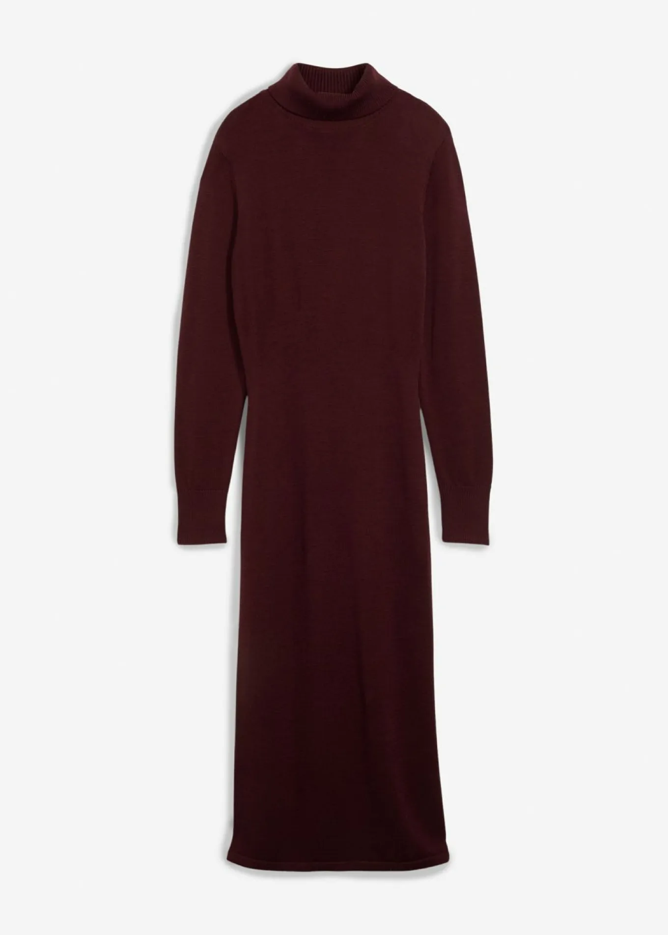 Vestido de punto de lana merina