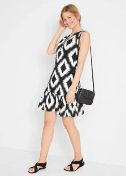 Vestido de punto de mezcla de algodón suave