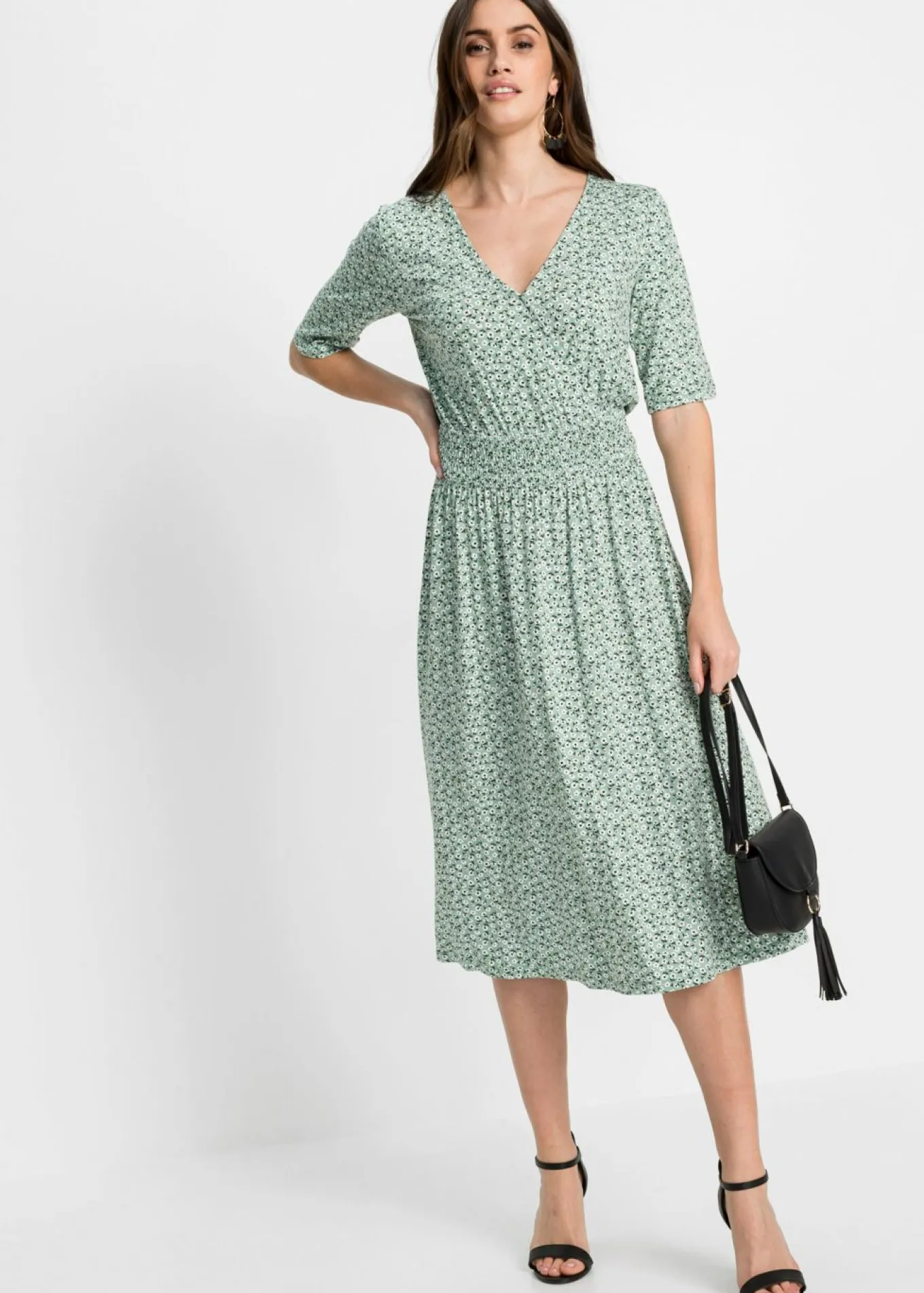 Vestido de punto de mezcla de viscosa