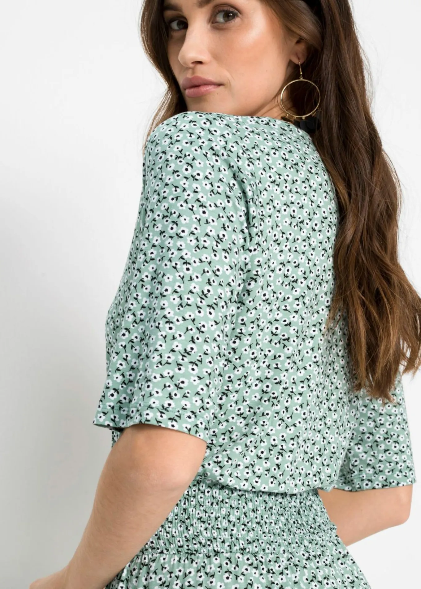 Vestido de punto de mezcla de viscosa