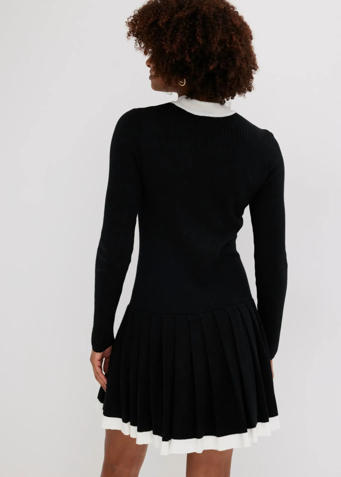 Vestido de punto de mezcla de viscosa