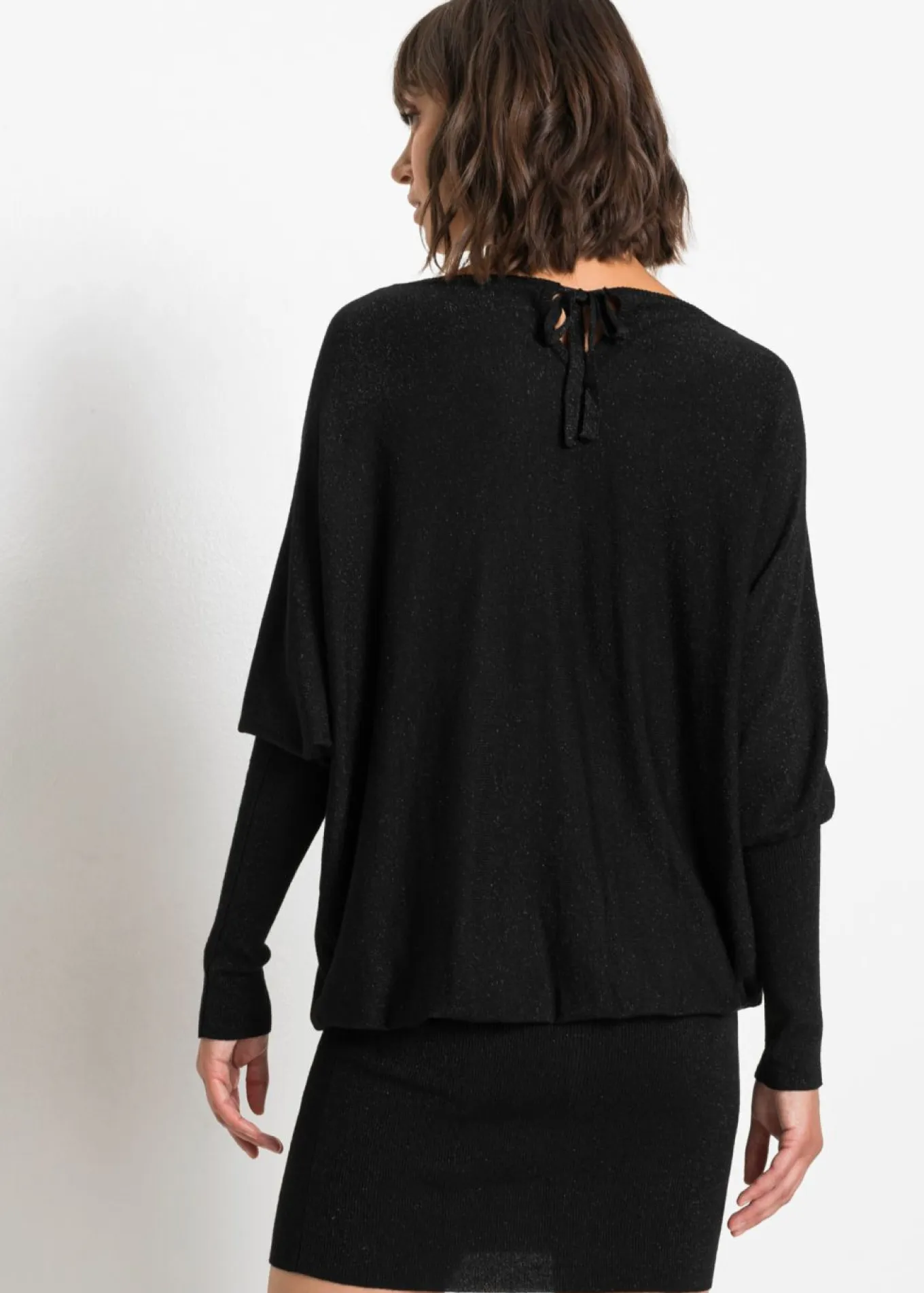 Vestido de punto de mezcla de viscosa fluida