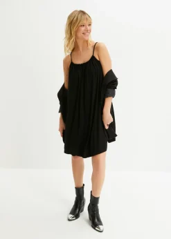 Vestido de punto de viscosa fluida