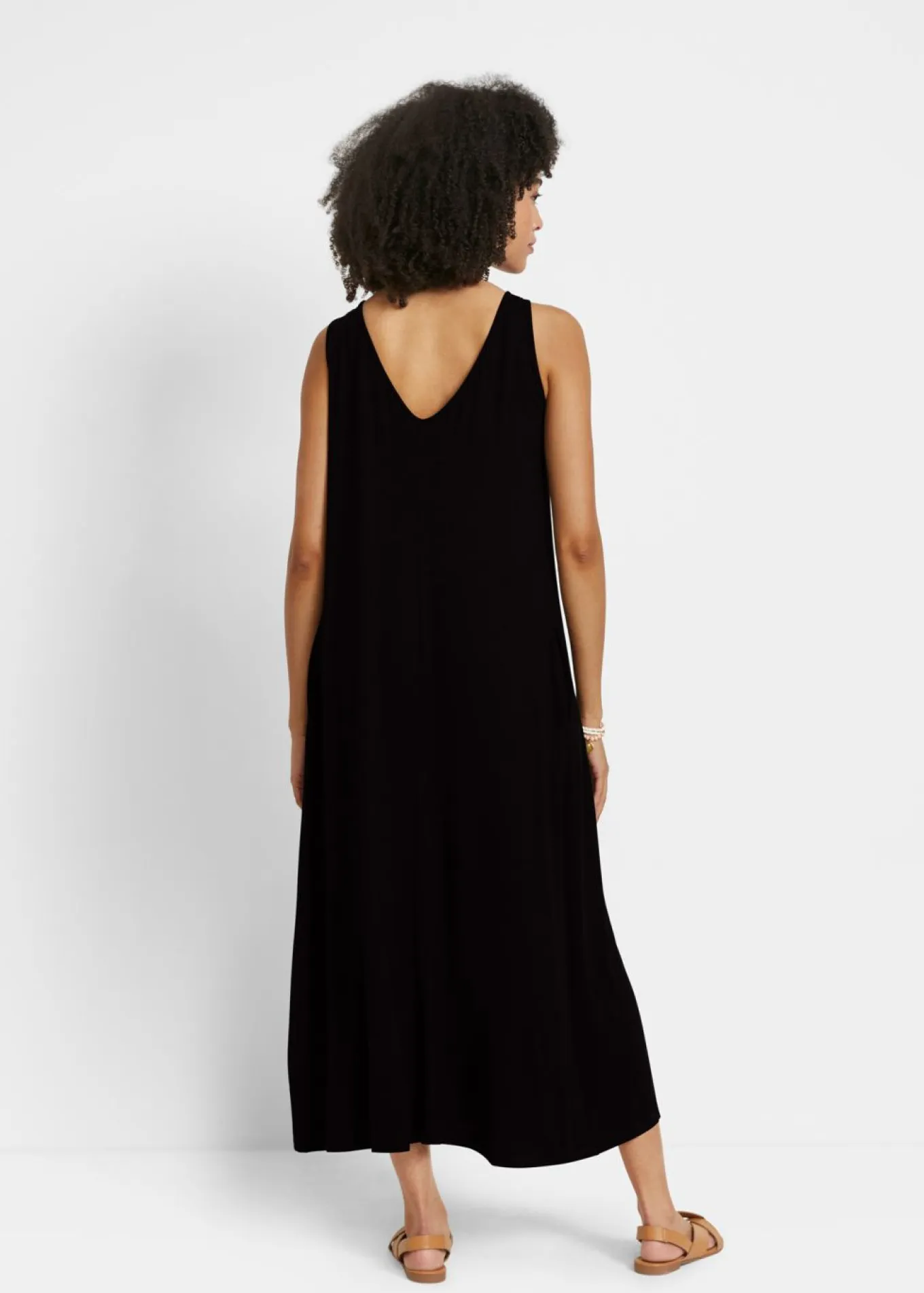 Vestido de punto de viscosa sostenible