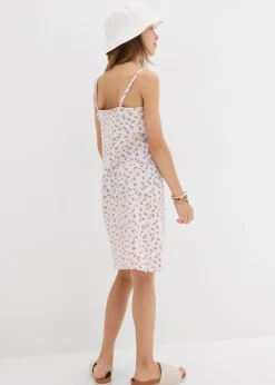 Vestido de punto (2 unidades) de mezcla de algodón elástico