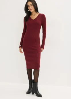 Vestido de punto y chaleco (2 piezas)