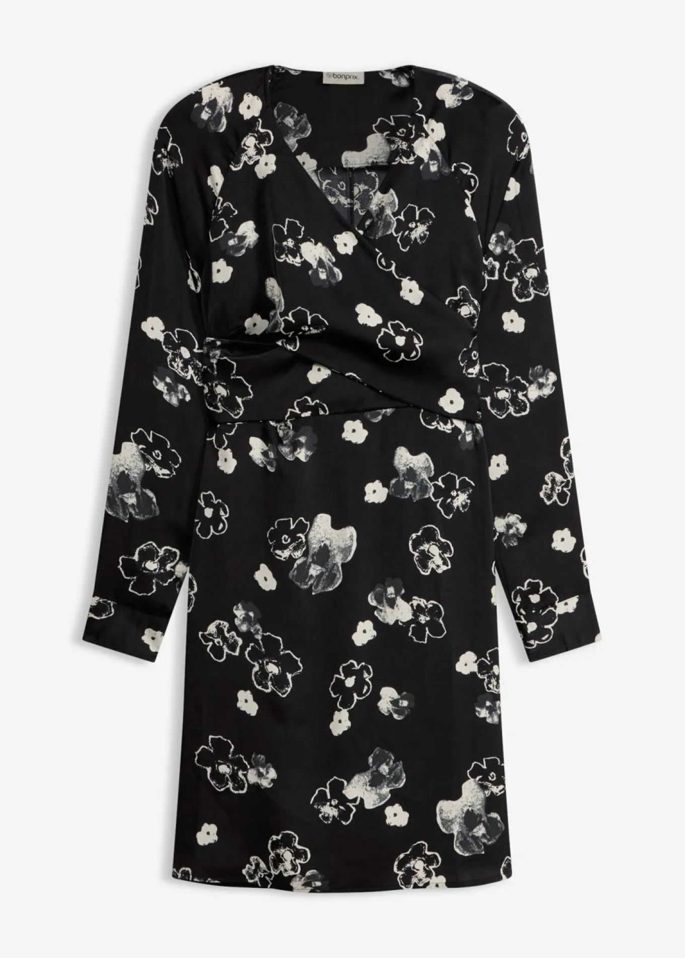Vestido de satén fluido