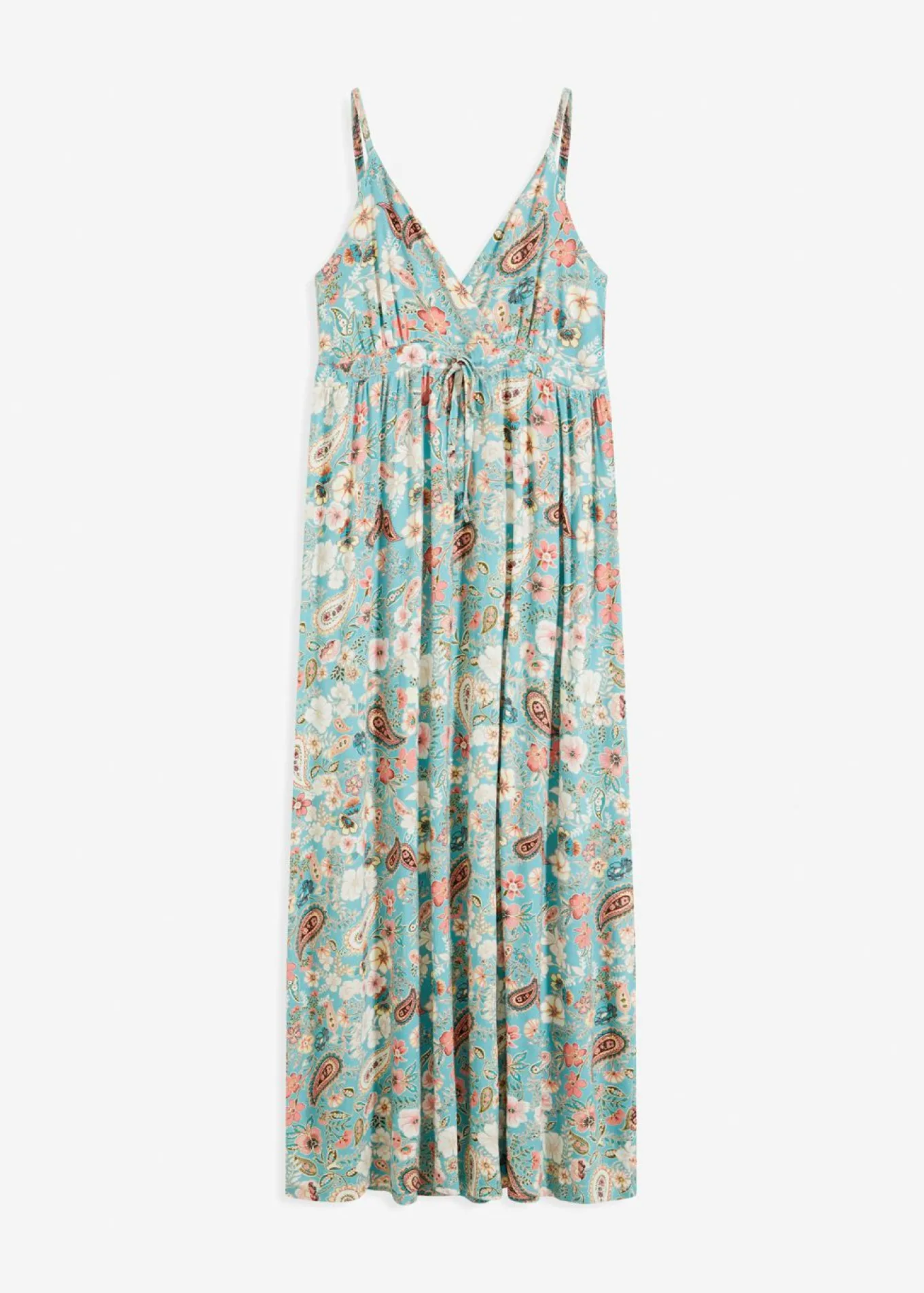 Vestido largo estampado