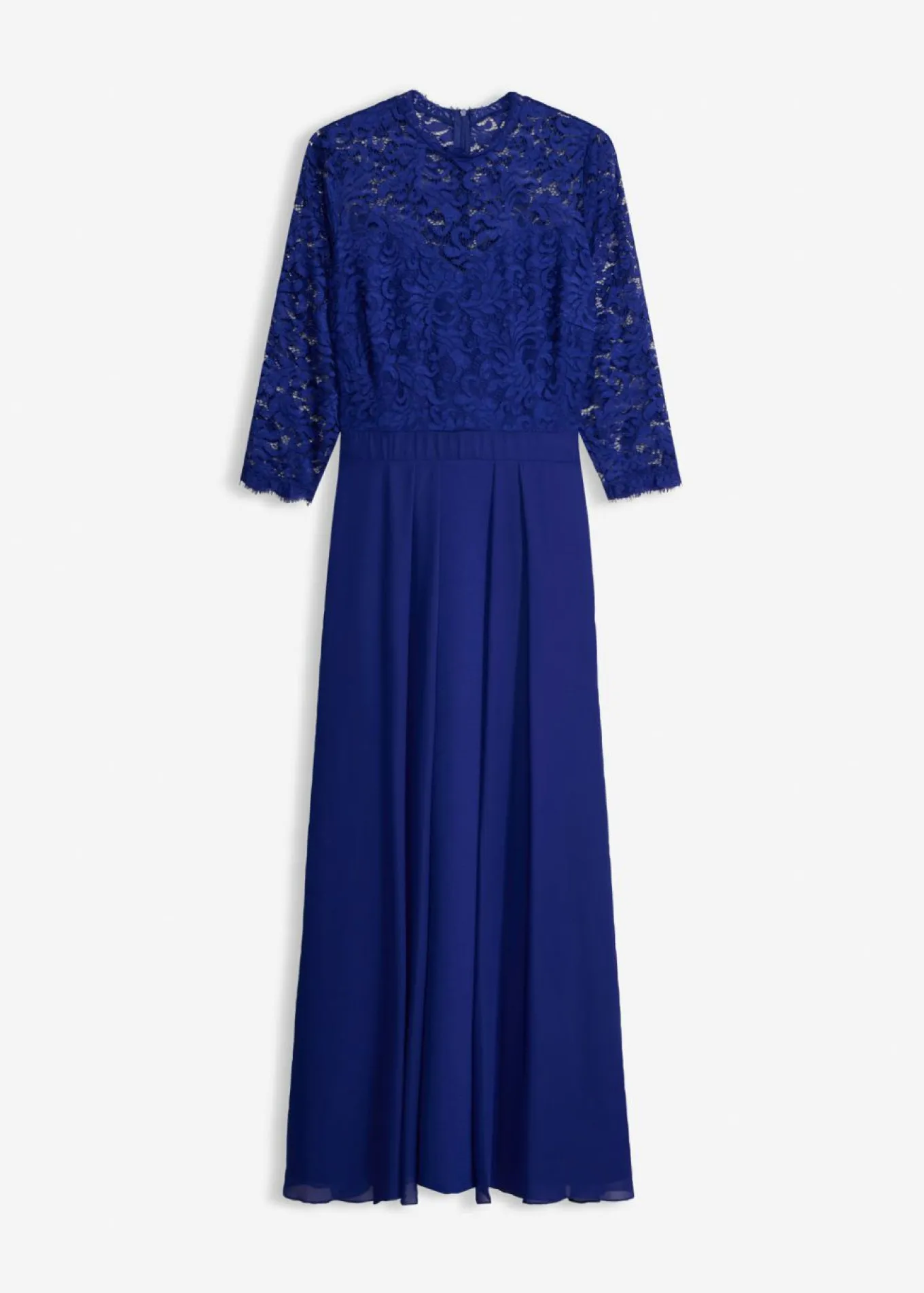 Vestido maxi con encaje