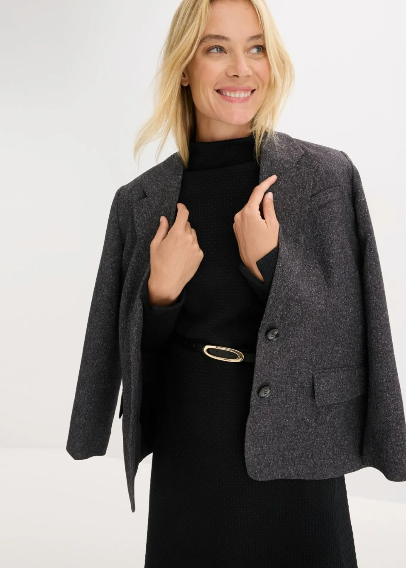 Vestido midi acampanado