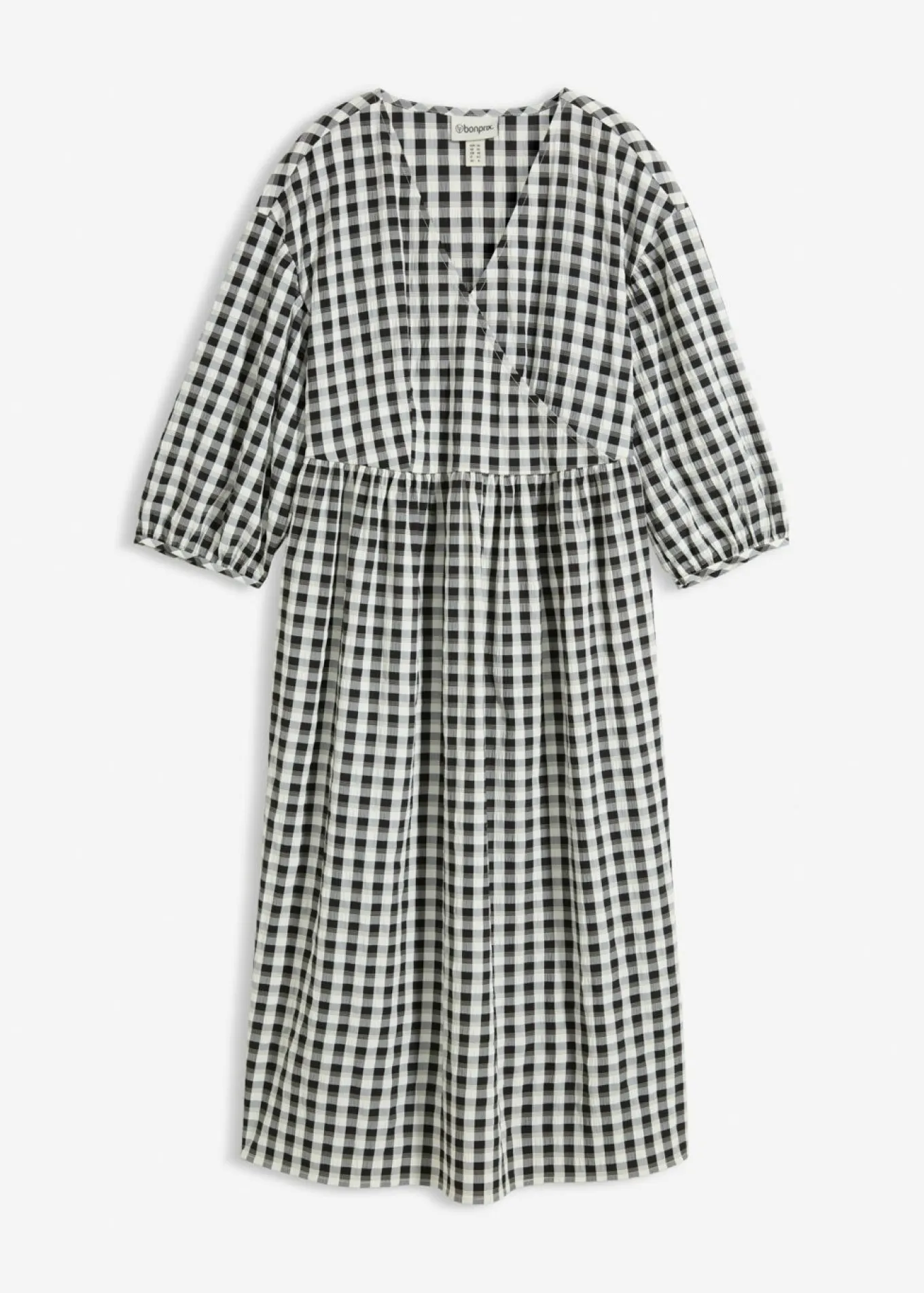 Vestido midi con corte holgado