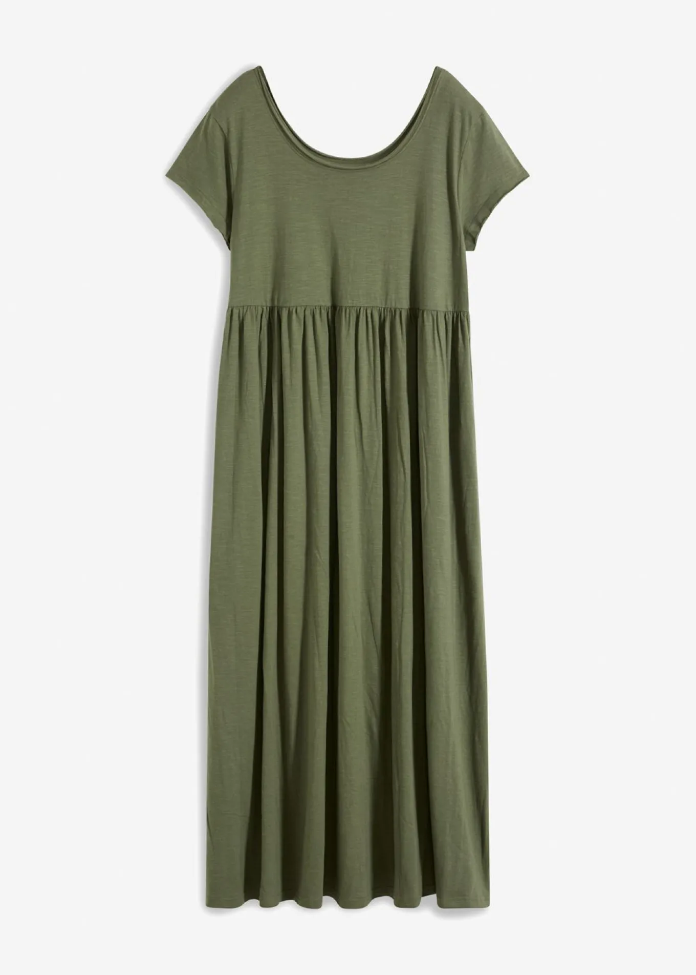 Vestido midi de algodón orgánico puro