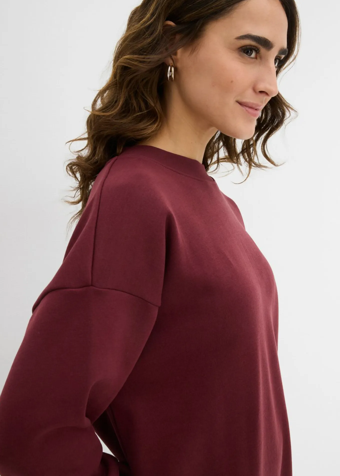 Vestido oversize tipo sudadera