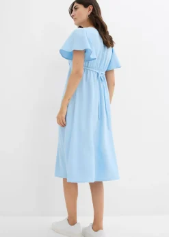 Vestido premamá/de lactancia con botones