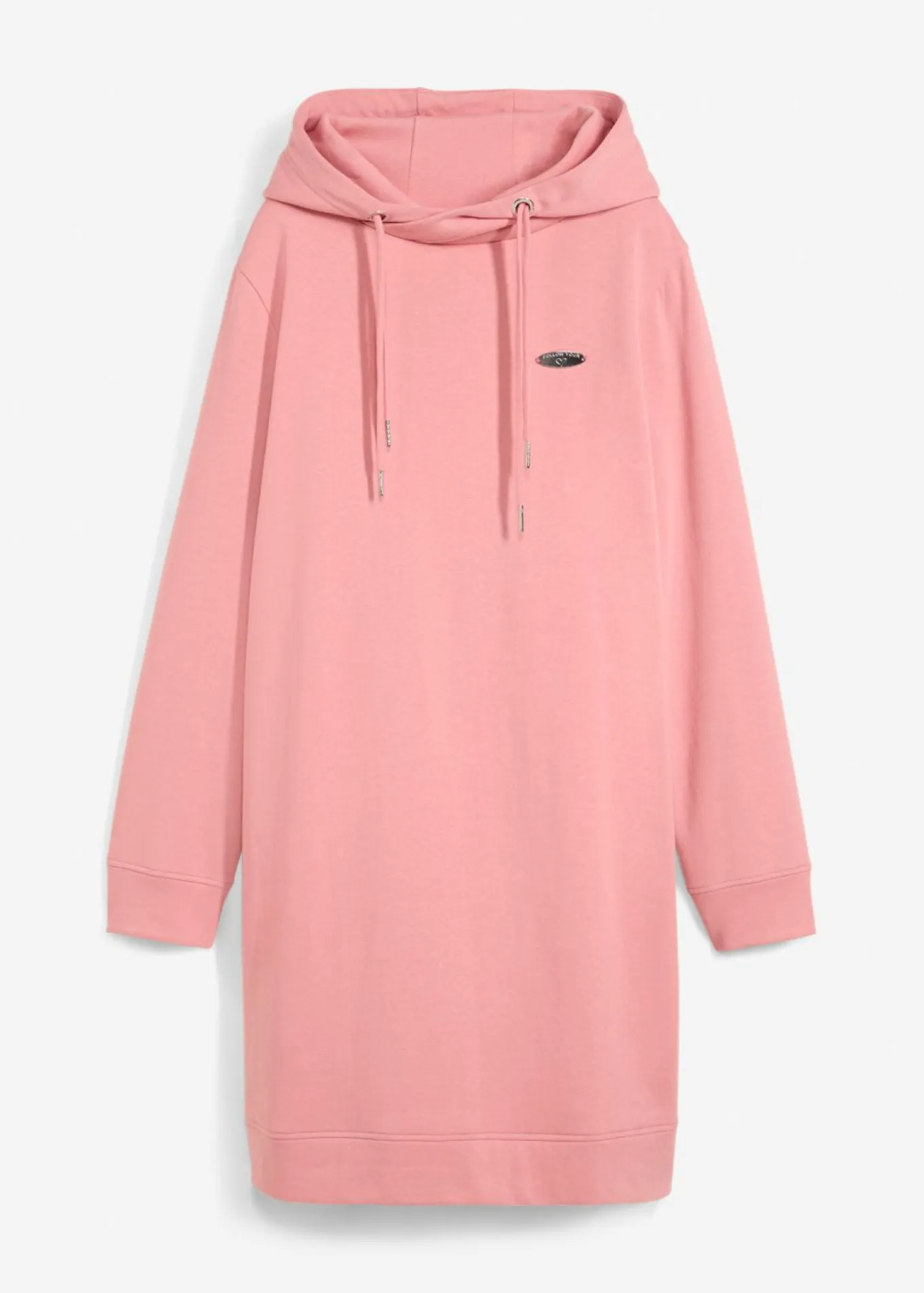 Vestido tipo sudadera con capucha